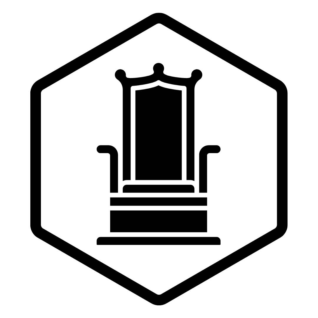 Logo Hexagon God